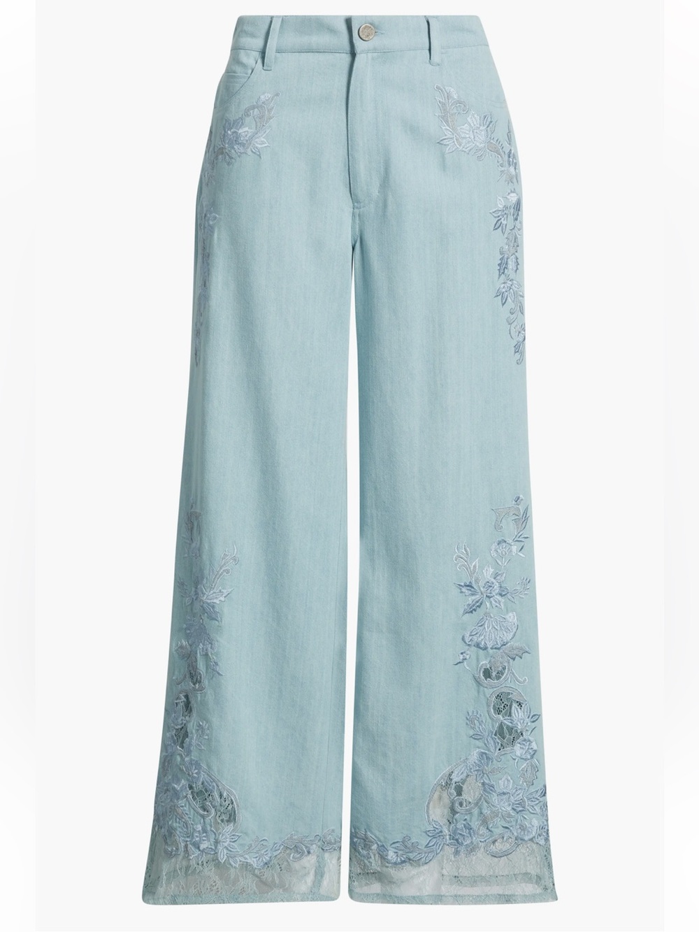Adaline Embroidered Lace Nonstretch Jeans
KOBI HALPERIN- Brand new with tags